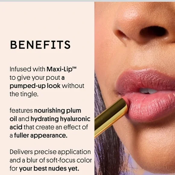 WINKY LUX Skinny Plump Demi-Matte Lipstick - Rose Hotel, NEW - Picture 9 of 10